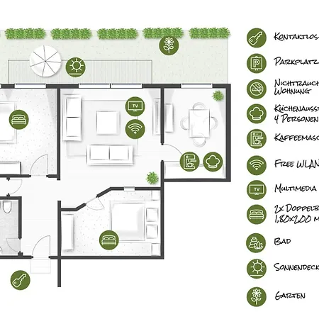 Besotel Erkrath- Schicke Fewo Oder Apartments Zentral Naehe Bahnhof Und Autobahn Im Neandertal Mit Glasfaser Wlan Und Freies Parken Buitenkant foto